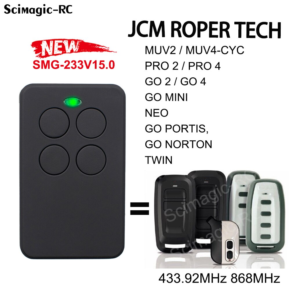   JCM TECH MUV2 MUV4-CYC PRO 868MHz ..